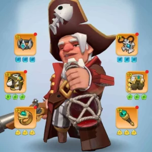 kingshot account for sale with 170M power. medium account