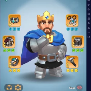 Kingshot account for sale with 269M power.