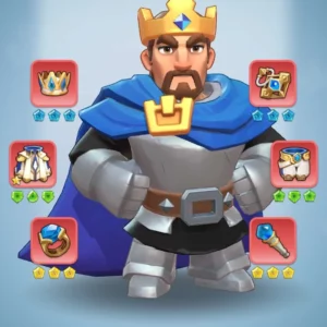 kingshot account for sale with 280M power. whale account