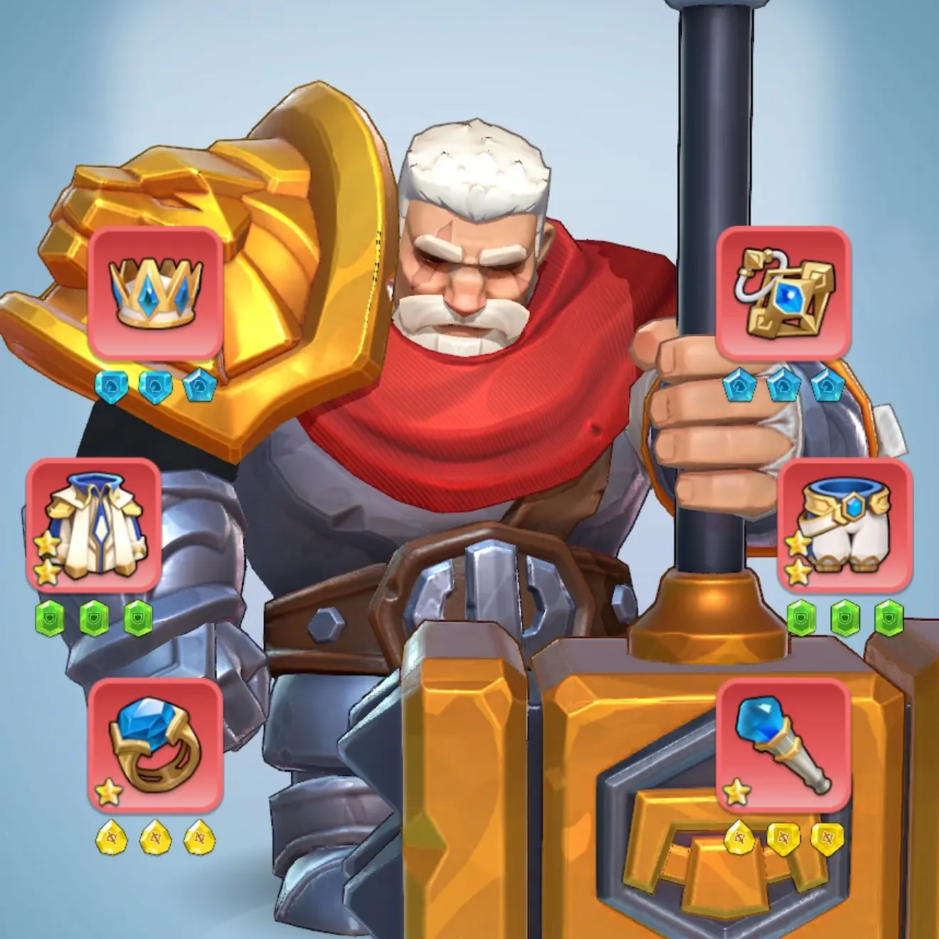 kingshot account for sale with 371M power. whale account