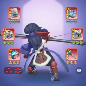 wos account for sale with 608M power, WHALE account