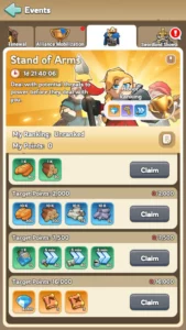 Dominate Stand of Arms Event - Guide & Tips Milestone Rewards 2