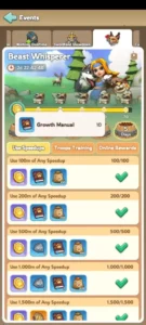 Kingshot Beast Whisperer Event Guide- Tasks & Rewards Chest Reward 2