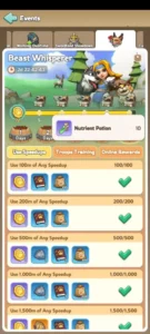 Kingshot Beast Whisperer Event Guide- Tasks & Rewards Chest Reward 4