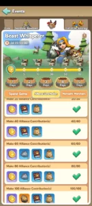 Kingshot Beast Whisperer Event Guide- Tasks & Rewards Day 4 Tasks 2