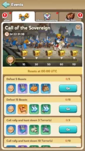 Kingshot Call of the Sovereign Event Guide & Rewards Gen 3 Change 4