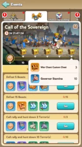 Kingshot Call of the Sovereign Event Guide & Rewards Progress Chests 5