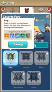 Kingshot Cesares Fury Guide - Tips & Strategies to Win How to Play Select Difficulty 2