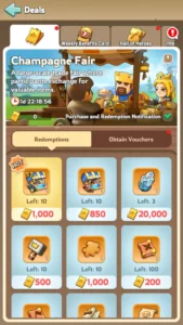 Kingshot Champagne Fair Guide- Maximize Rewards & Dominate Redemption Tab 2