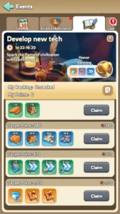 Kingshot Dominate Develop New Tech Event - Heaven Guardian Milestone Rewards 2