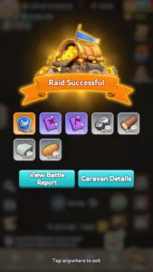 Kingshot Dominate the Merchant Empire Event Raiding Caravan 2