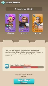 Kingshot Guard Station Guide- Defend Your City! Repair