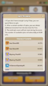 Kingshot Hero Roulette Spin Guide, Tips & Shard Strategy Event Picture 2