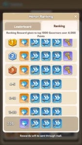 Kingshot Officer Project Guide- Dominate the Event! Leaderboard Rewards 1