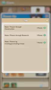 Kingshot Power Up Event Guide- Maximize Your Score Event Tasks