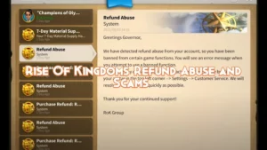 Rise of Kingdoms Avoid Scams & Boost Your Alliance Safely