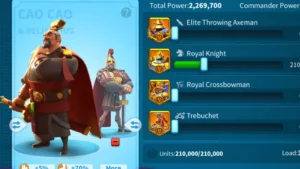 Rise of Kingdoms Best Commander Pairings Guide Cao Cao Belisarius