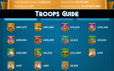 Rise of Kingdoms: Best Troops & Training Guide