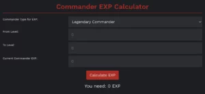 Rise of Kingdoms Calculators Dominate ROK & Conquer Commander EXP