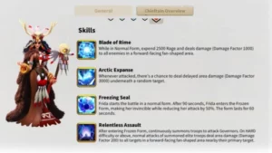 Rise of Kingdoms Ceroli Crisis Guide & Boss Tips Frida