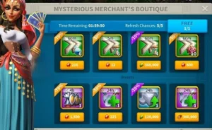 Rise of Kingdoms Courier Station & Merchant Guide Mysterious Merchant's Boutique