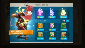 Rise of Kingdoms Expedition Guide- Tips & Rewards Medal Store