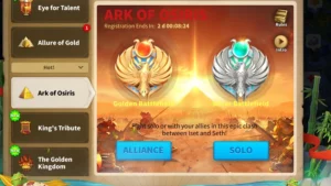 Rise of Kingdoms Get Commander Sculptures & Dominate! Ask of Osiris