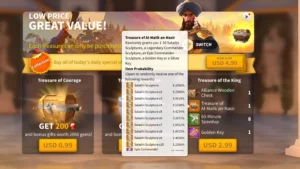 Rise of Kingdoms Get Commander Sculptures Dominate Bundles