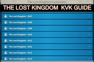 Rise of Kingdoms KVK Season 1 & 2 Guide Dominate the Lost Kingdom
