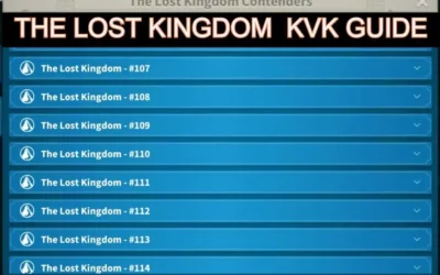 RoK KVK Season 1 & 2 Guide: Dominate the Lost Kingdom