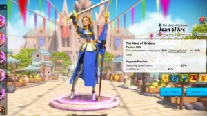 Rise of Kingdoms Level Up Fast with Power Boosting Tips Invest in Gathering Commander