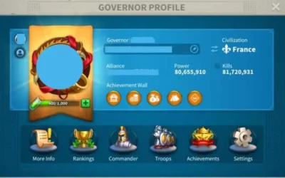 Rise of Kingdoms: Master Your Governor Profile!