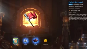 Rise of Kingdoms Max Cavalry March Speed Guide Equipment for March Speed