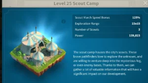Rise of Kingdoms Scout Camp Guide for Map Control