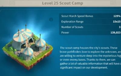 Rise of Kingdoms: Scout Camp Guide for Map Control