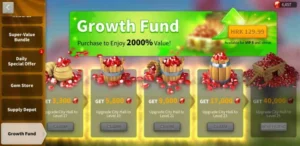 Rise of Kingdoms Super - Value Bundles Growth Fund