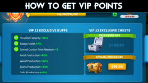 Rise of Kingdoms VIP Point & VIP Level Guide