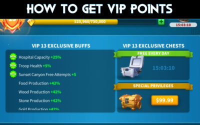 Rise of Kingdoms VIP Guide: Level Up Fast & Get Rewards