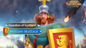 Rise of Kingdoms William Wallace - Talents, Pairings & Skills
