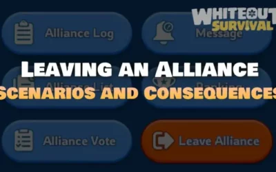 Whiteout Survival: Leaving Your Alliance – When & How