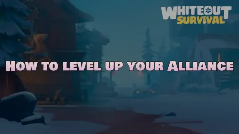 Whiteout Survival: Level Up Your Alliance & Dominate