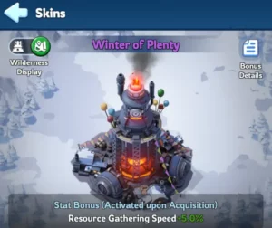 Whiteout Survival Max Gathering Speed Tips & Tricks Unlock City Skin