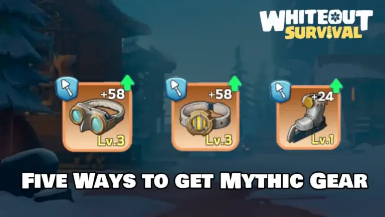 Whiteout Survival: Get Mythic Hero Gear – Best Strategies