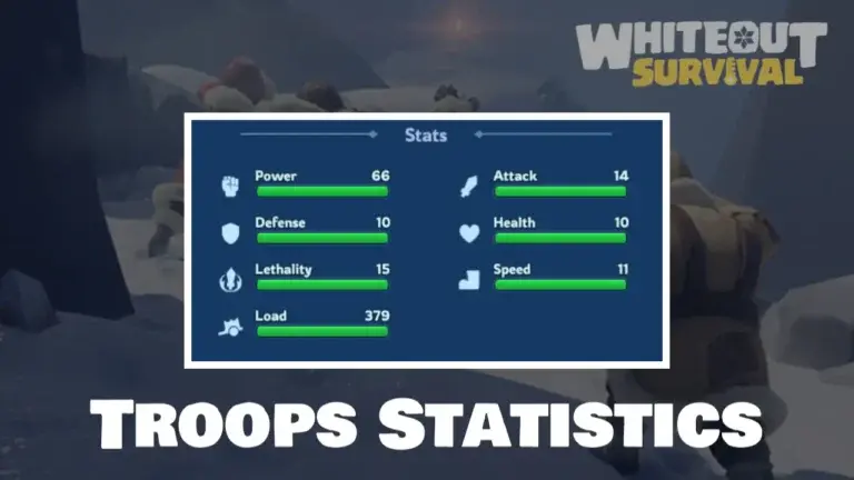 Whiteout Survival: Troop Stats Guide | Dominate the Game