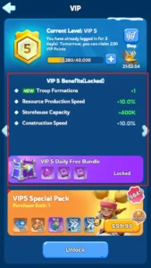 Whiteout Survival VIP Benefit