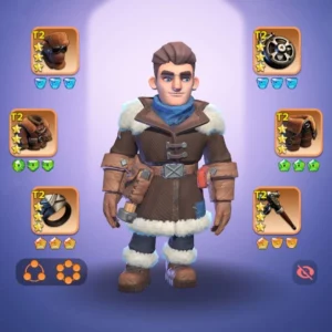 wos account for sale with 188M power, whale account