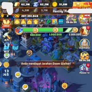 last war account for sale THP 207M