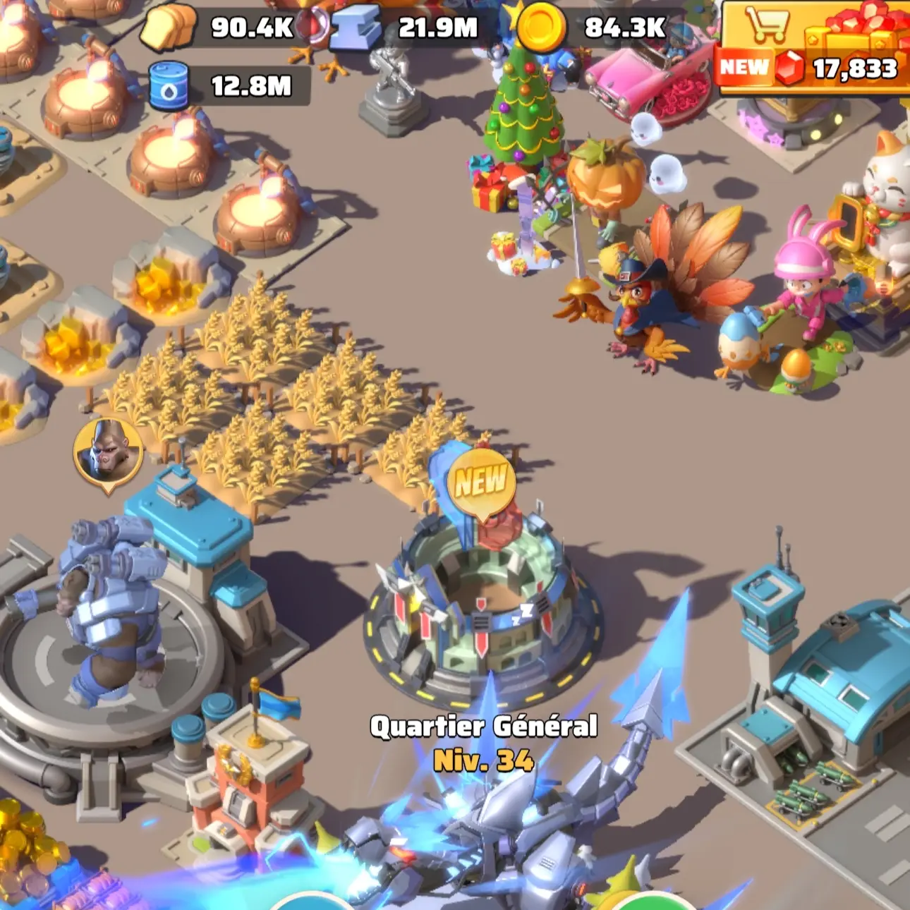 last war account for sale with 207m power