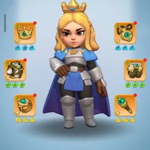 kingshot account for sale with 225M power., WHALE account