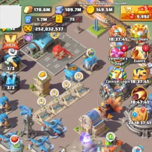 LAST WAR account for sale with 253M power